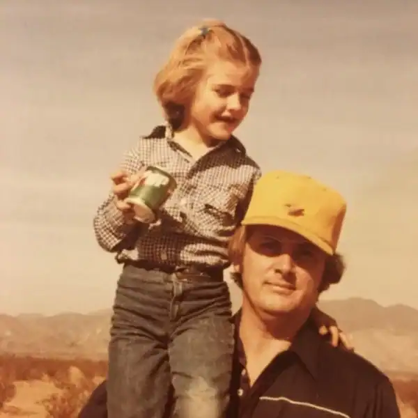 chuck and julie childhood photo