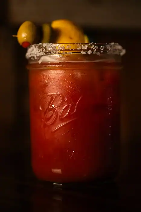 Q Bar bloody mary