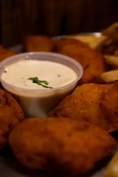 Q Bar walleye breaded to perfection