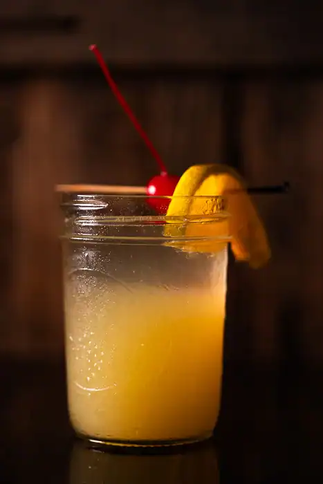 Mimosa at Q Bar Sunday all day happy hour
